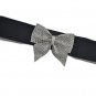 Rsslyn Large Silver Bow Belts for Women Bridesmaids Belts