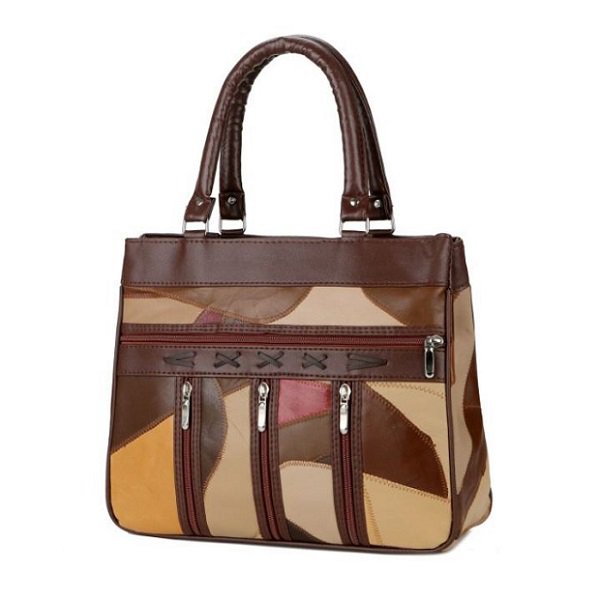 Rsslyn Brown Leather Purse Brown Leather Handbags for Women Brown