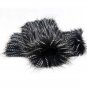 Rsslyn Fashion Trend Black Fur Leg Warmers Black Boot Covers