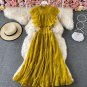Rsslyn Hotpink Sleeveless Dress Summer Dresses for Women Large Size Vintage Magenta Dress