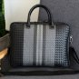 Rsslyn Black Computer Bags for Men Laptops Black Leather Bag