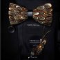 Rsslyn Purple Bow Original Italy Design Delicate Fashion Feather