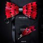 Rsslyn Purple Bow Original Italy Design Delicate Fashion Feather