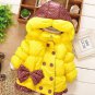 Rsslyn Turquoise Blue Winter Jackets for a Child Hooded Parka for Baby Girls Winter Coats