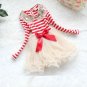 Rsslyn Stripe Dresses Red Dress for Baby Girls Christmas Outfit Photoshoot Session