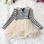 Rsslyn Stripe Dresses Red Dress for Baby Girls Christmas Outfit Photoshoot Session