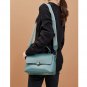 Rsslyn Free Shipping Small Shoulder Bags for Women Blue Leather Bags