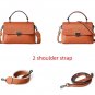 Rsslyn Free Shipping Small Shoulder Bags for Women Blue Leather Bags