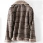 Rsslyn Fashion Lambswool Jacket for Women New Plaid Jackets