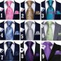 Rsslyn 9 Colors Golden Brown Ties for Men