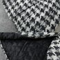 Rsslyn Plus Size Houndstooth Winter Coats for Women