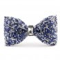 Rsslyn Dual Purpose Blue Bow Ties for Men and Convert to Headbow for Girls