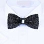 Rsslyn Dual Purpose Blue Bow Ties for Men and Convert to Headbow for Girls