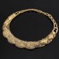 Rsslyn 4pcs/Set Birthday Gift Mothers Day Gift Golden Jewelry Set Dubai Gold Style