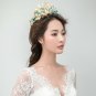 Rsslyn Blue Butterfly Crowns for Women Blue Tiaras