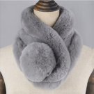 Rsslyn Very Soft in Texture On Hand Gray Scarves Gray Scarf for Women Gray Neckwarmers