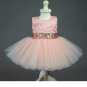 Rsslyn SALE Christening Dress White Dress for Newborn Baby Girls with Detachable Golden Bow