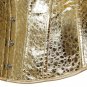 Rsslyn Faux Leather Golden Corset for Women Adjustable Waist Shaper