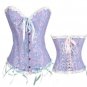 Rsslyn Renaissance Corset Waistline Shaper Lacy Black Corsets for Women Gothic Style