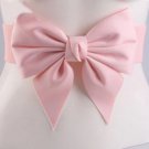 Rsslyn Pink Bow Belts for Tween Girls Bows Fashion Belts for Teenage Girls and Women