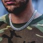 Rsslyn New 3 Layers of Silver Necklaces for Men and Women Unisex Jewelries