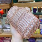 Rsslyn Peach Clutch Pink Clutch for Women Prom Party Bags Luxury Bags for Women