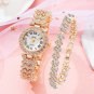 Rsslyn New Silver Watches and Bracelet for Women and Girls