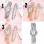 Rsslyn New Silver Watches and Bracelet for Women and Girls