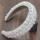 Rsslyn New Silver Headband for Bridesmaids Bridal headband Silver Girls Headbands