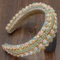 Rsslyn New Silver Headband for Bridesmaids Bridal headband Silver Girls Headbands