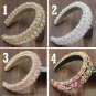 Rsslyn New Silver Headband for Bridesmaids Bridal headband Silver Girls Headbands