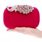 Rsslyn Blue Clutch Bags for Women Peacock Designer Bags
