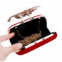 Rsslyn Blue Clutch Bags for Women Peacock Designer Bags