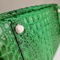 Green Purse Free Shipping Classic Designer Padlock Handbags Genuine Leather Green Tote Bags