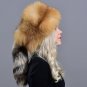 Lovely Russian Hats with Tail Royal Mongolian Winter Hats Lady Raccoon Dog Fur