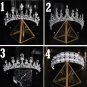 Rsslyn Beautiful Silver Tiara with with Pearls