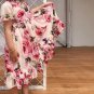 Rsslyn Ruffled Fashion Pink Dress for Baby Girls Floral Dresses Free Pink Headband