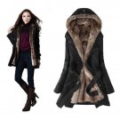 Rsslyn Black Parka for Women Black Hoodies Parkas for Teenage Girls