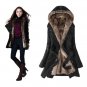 Rsslyn Black Parka for Women Black Hoodies Parkas for Teenage Girls