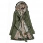 Rsslyn Black Parka for Women Black Hoodies Parkas for Teenage Girls