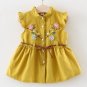 Rsslyn Infant Baby Girls Dress Pink Dress for Infant Girls Outfit with Leather Belt