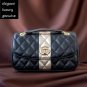 Rsslyn Black Shoulder Bags for Luxury Women Free CC Brooch and Free GG Brooch