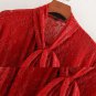 Rsslyn Happy Valentine Day Red Blouse for Women Red Tops for Women