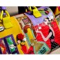 Rsslyn Braccialini Women's Traveling Bag Tote Bags Italian Bags Beautiful Patchwork