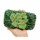 Rsslyn Free CC Brooch Green Clutch Diamond Bags for Women