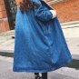 Rsslyn Solid Denim Coats for Women Thicker Fleece Liner Winter Jackets Long Denim Jacket Trenchcoats