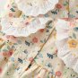 Rsslyn Cream Dresses Big Collared Baby Dress Fashion Floral Dress for Newborn Girls