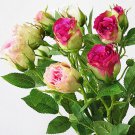 Rsslyn Bed of Roses Patio Fake Rose Flowers Home and Garden Decor