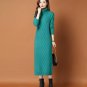 Rsslyn Fashion Pink Dress Turtleneck Sweaters Turtleneck Dress Maxi Dress for Winter