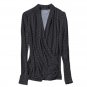 Rsslyn Polka Dot Blouses for Women Fashion Black Blouses
